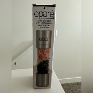Salt and pepper electric grinder